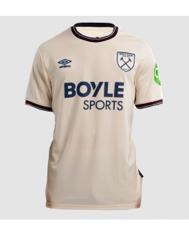 Billige Fotballdrakt West Ham United Replika Bortedrakt 2025-26 Kortermet Billige Fotballdrakt West Ham United Replika Bortedrakt 2025-26 Kortermet